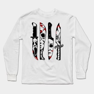 Halloween Knives Long Sleeve T-Shirt